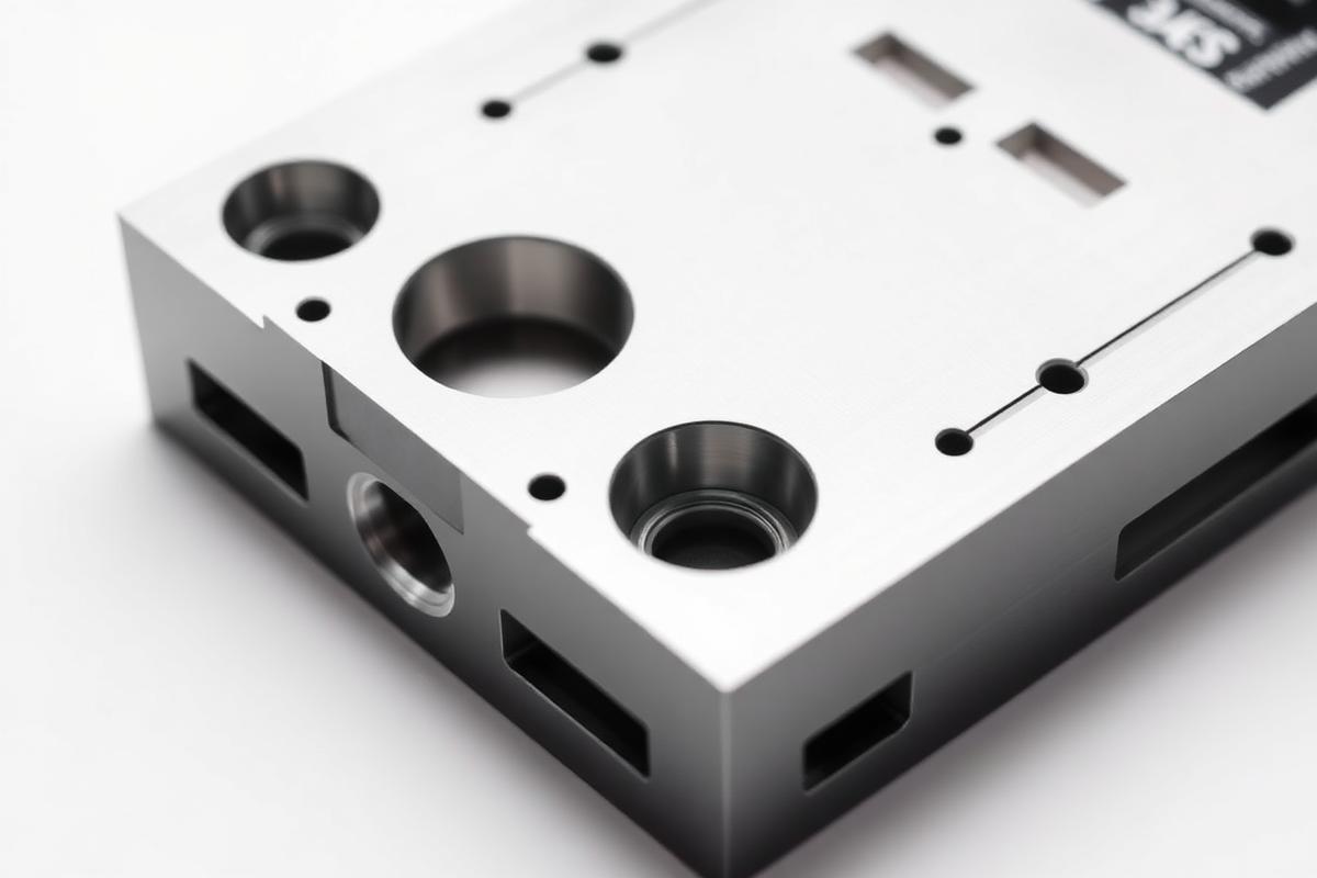 Injection mould cavity block